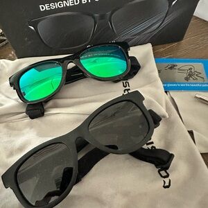 Black and Green Infant Sunglasses Set